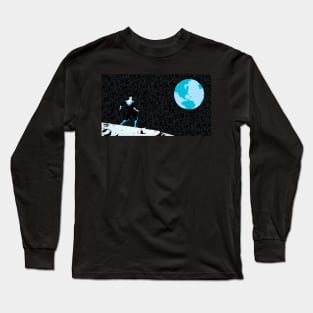 invincible on the moon Long Sleeve T-Shirt